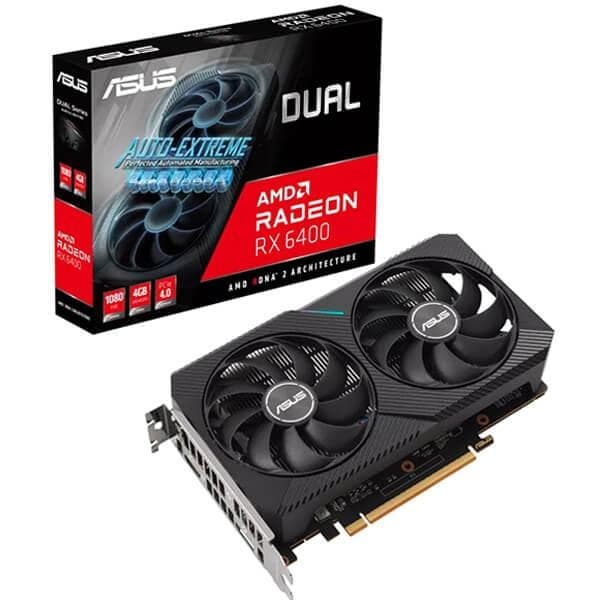 Asus Dual RX 6400 4GB Gaming Graphics Card - 1