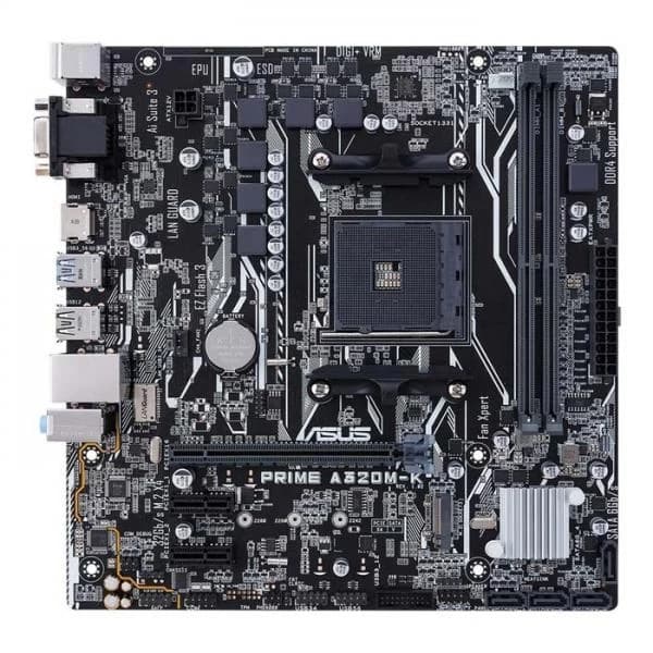 Asus Prime A320M-K Motherboard - 3
