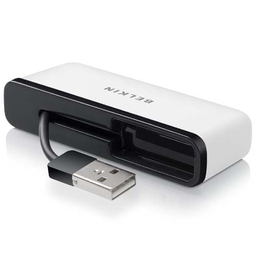 Belkin 4-Port Travel Hub (F4U021bt) - 1