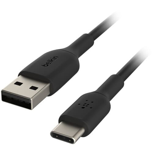 Belkin Boost Charge USB Type-A to C Cable (6.6 Feet/2 Meter, Black) - 1
