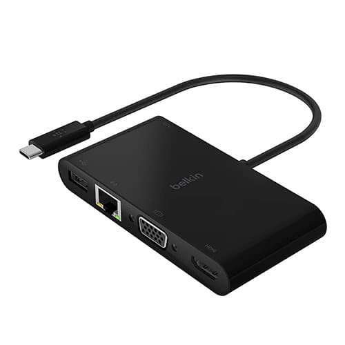 Belkin USB-C Multimedia + Charge Adapter 100W - 1
