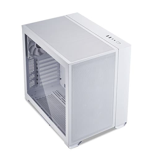 Lian Li O11 Air Mini E-Atx Mid Tower Cabinet With Tempered Glass Side Panel (White) - 4