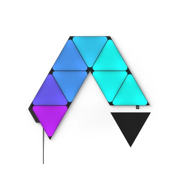 Nanoleaf Shapes Limited Edition Ultra Black Triangles Smarter Kit (9 Panels) - 2