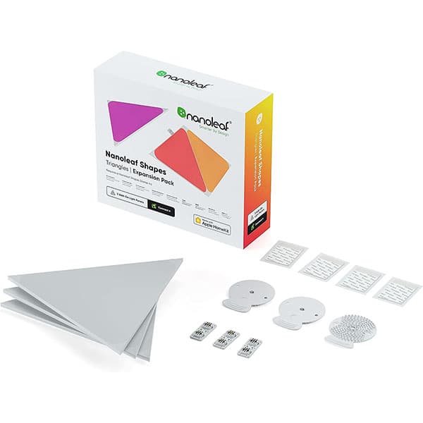 Nanoleaf Shapes Wall Lights Expansion 3 Pack - 2