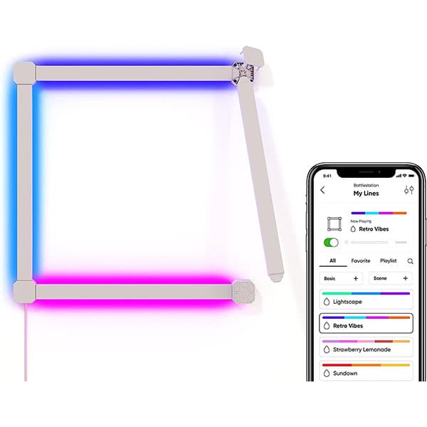 Nanoleaf Lines Starter Kit 4 Pack - 1