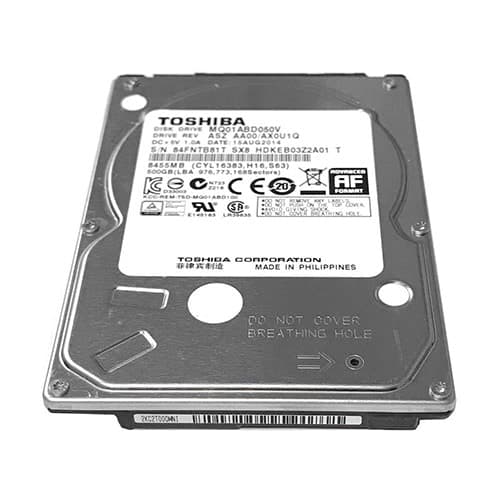 Toshiba 500GB SATA Hard Drive (MQ01ABD050V) - 2