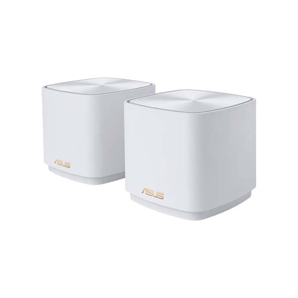 ASUS ZenWiFi Mini XD4 AX 1800 Dual Band WiFi Router 2 Pack (White) - 1