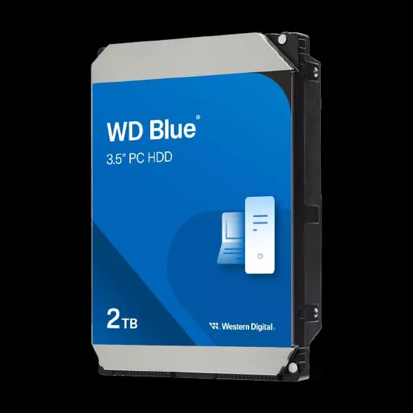 Western Digital Blue 2TB 3.5 inch SATA Hard Drive - 2