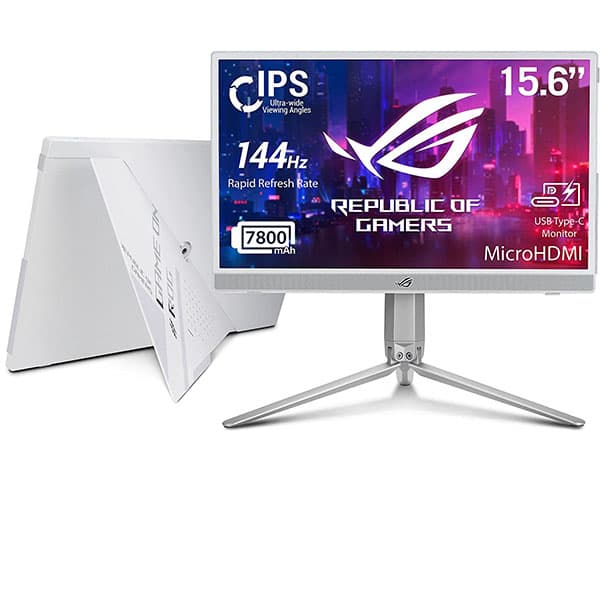 ASUS ROG Strix XG16AHP-W Portable 144Hz Gaming Monitor - 4