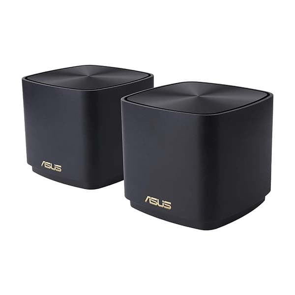 ASUS ZenWiFi Mini XD4 AX 1800 Dual Band WiFi Router 2 Pack (Black) - 1