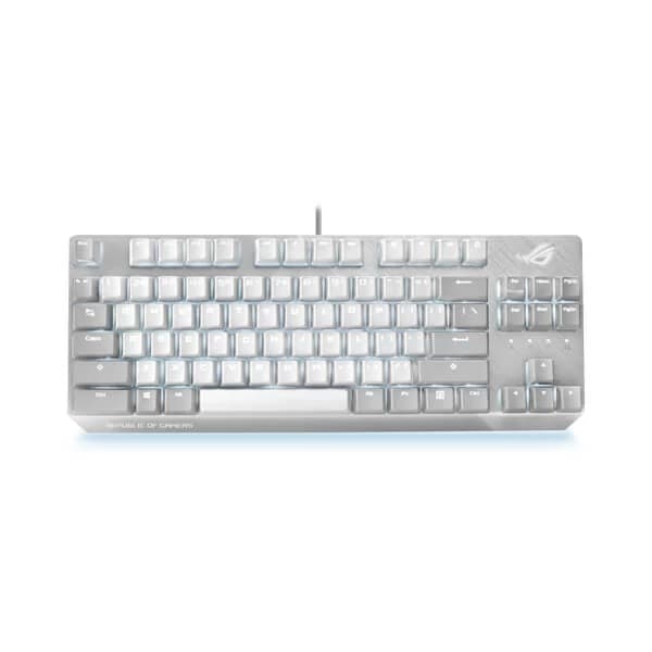 Asus Rog Strix Scope NX TKL Moonlight White Gaming Keyboard - 1