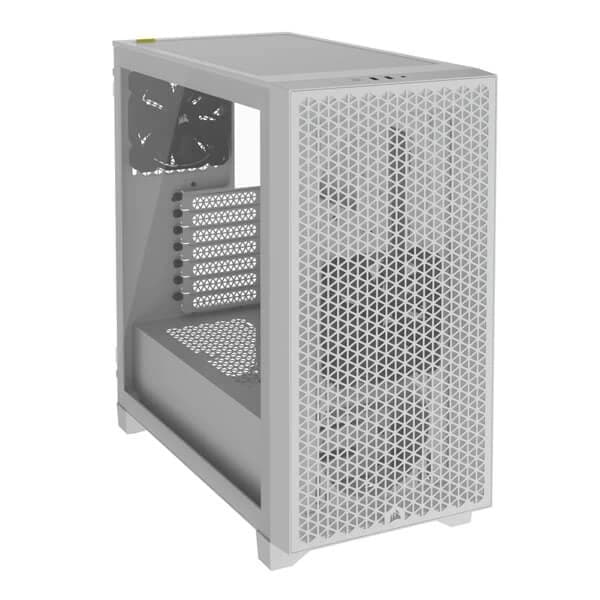 Corsair 3000D Airflow Mid-Tower (ATX) Cabinet (White) - 3