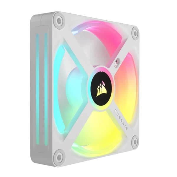 Corsair iCUE Link QX120 RGB Cabinet Fan White (Single Pack) - 4