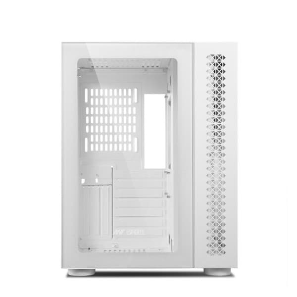 Ant Esports Crystal White RGB Gaming Cabinet - 3
