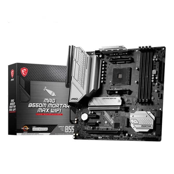 MSI MAG B550M Mortar MAX WIFI Motherboard - 1