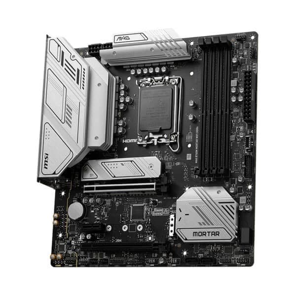 MSI MAG B760M Mortar Wi-Fi DDR4 Motherboard Supports Intel 12th , 13th & 14th Gen Processors - 3