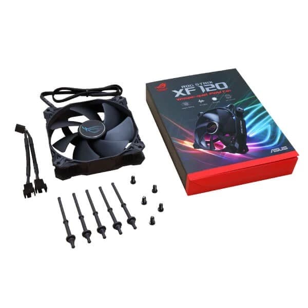 Asus ROG Strix XF120 PWM Cabinet Fan (Single Pack) - 2