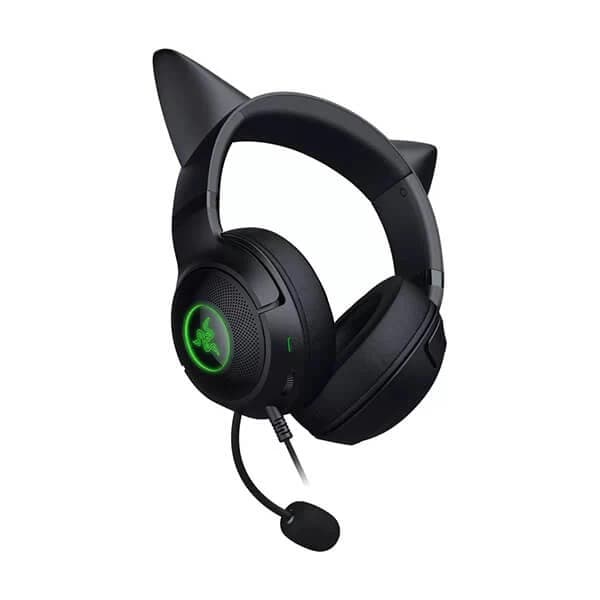 Razer Kraken Kitty V2 Heaphone (Black) - 5