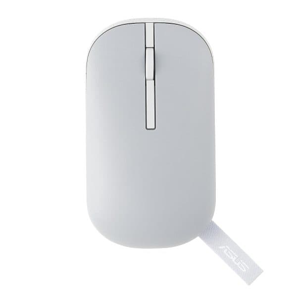 ASUS MD100 Marshmallow/Silent, Adj. Wireless Optical Mouse (Grey) - 1