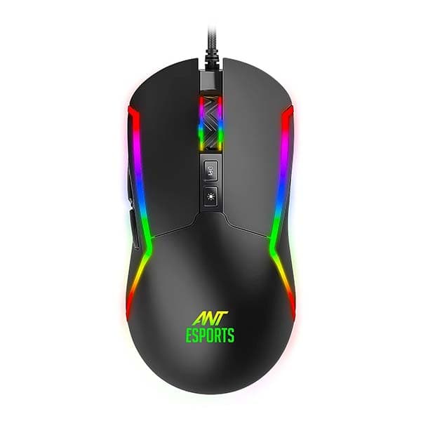 Ant Esports GM330 RGB Gaming Mouse (Black) - 1