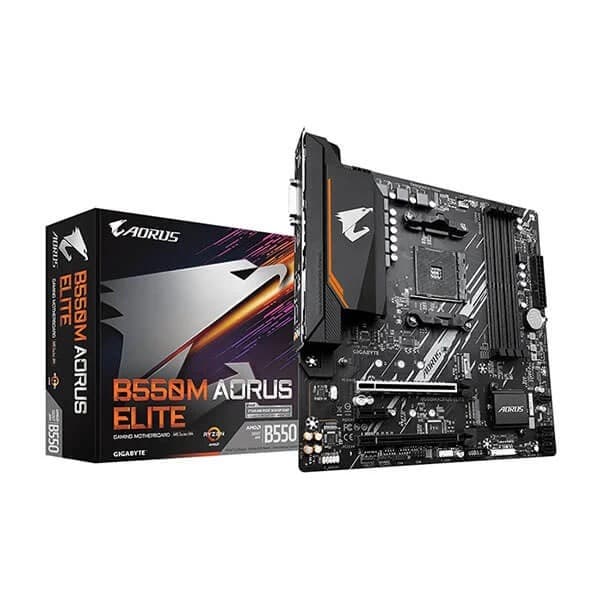 Gigabyte B550M Aorus Elite Motherboard - 1