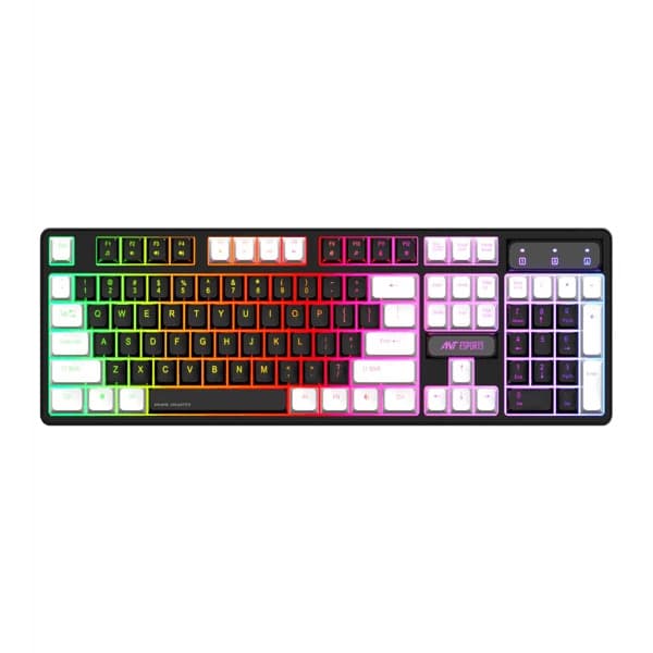 Ant Esports MK1400 Gaming Keyboard Membrane Switches (Black) - 1