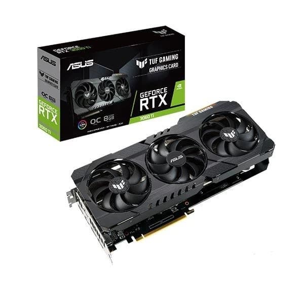 Asus TUF Gaming RTX 3060 Ti OC 8GB Graphics Card - 1