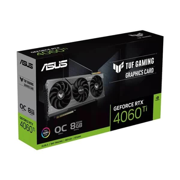 Asus TUF Gaming RTX 4060 Ti OC Edition 8GB Graphics Card - 6