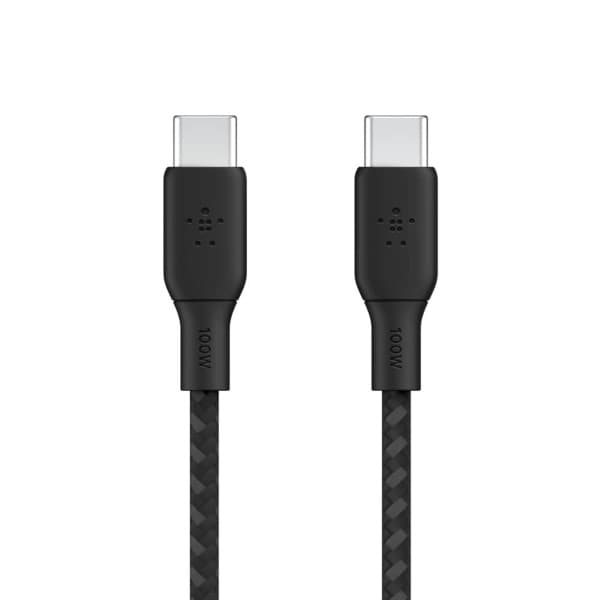 Belkin BoostCharge USB-C Braided 3M 100W PD -Black - 5