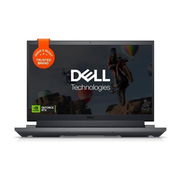 Dell G15 5520 Gaming Laptop, Intel i5-12500H,16GB DDR5,512GB SSD,NVIDIA RTX 3050 (4GB GDDR6),15.6"(39.62cm) FHD WVA AG 120Hz 250 nits, Backlit KB Orange, Win 11 + MSO'21,Dark Shadow - 1