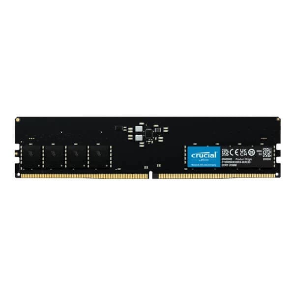 Crucial 16GB (16GBx1) DDR5 5600MHz CL46 Desktop RAM - 1