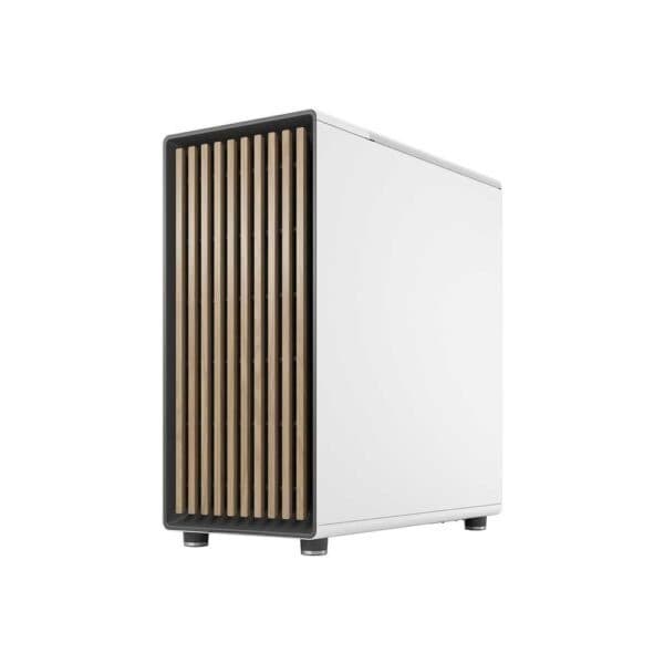 Fractal Design North Chalk White TG Clear Mid-Tower Case - 5