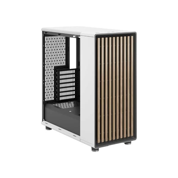 Fractal Design North Chalk White TG Clear Mid-Tower Case - 6