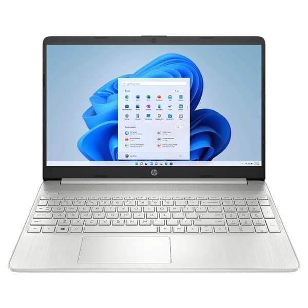 HP 15s 12th Gen Intel Core i5-1235U 15/6inch (39.6 cm) FHD Anti-Glare, 8GB RAM, 512GB SSD, Intel Iris Xe Graphics, Dual Speakers, Backlit Kb, (Win 11 Home, Natural Silver, 1.69kg),15s-fq5202TU - 1