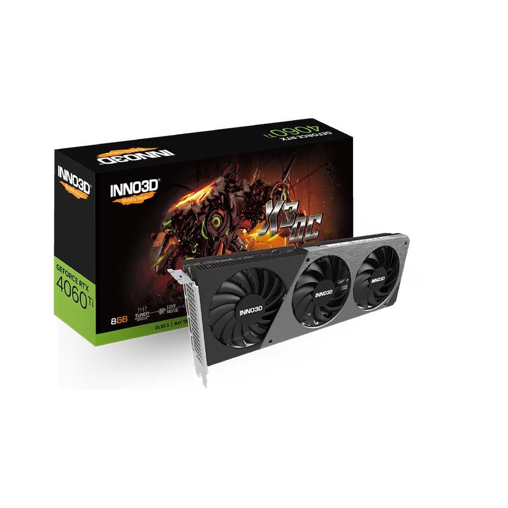 Inno3D Rtx 4060 Ti 8Gb X3 Oc Graphics Card - 1
