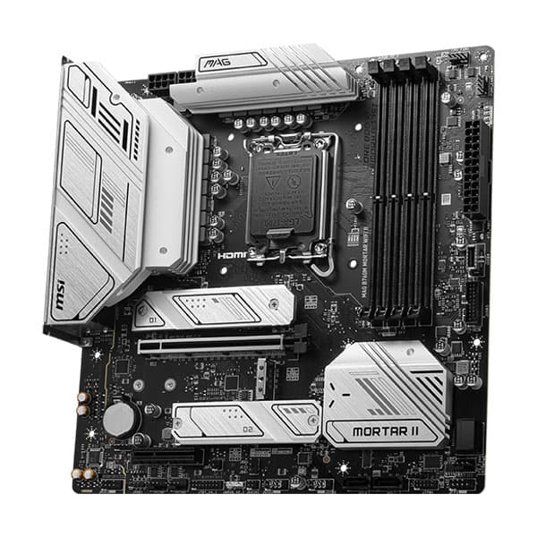 MSI MAG B760M Mortar Wifi II Intel Motherboard Supports Intel 12th , 13th & 14th Gen Processors - 3