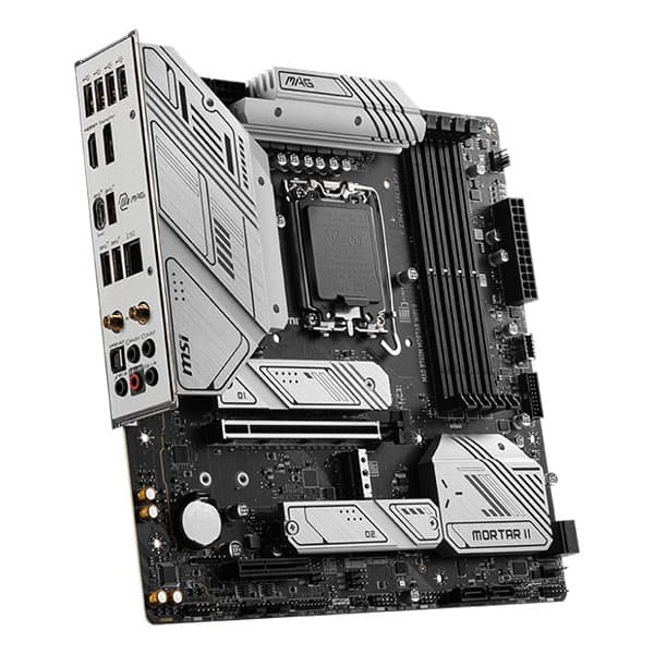 MSI MAG B760M Mortar Wifi II Intel Motherboard Supports Intel 12th , 13th & 14th Gen Processors - 4