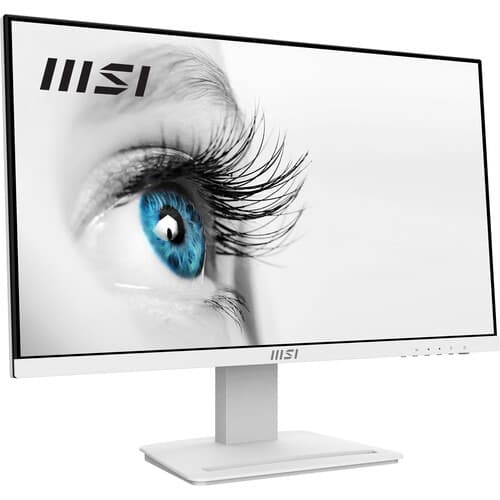 MSI PRO MP243XW 23.8" Monitor (Matte White) - 1