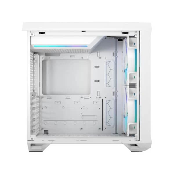Fractal Design Torrent Compact TG Clear Tint RGB (E-ATX) Mid Tower Cabinet (White) - 4