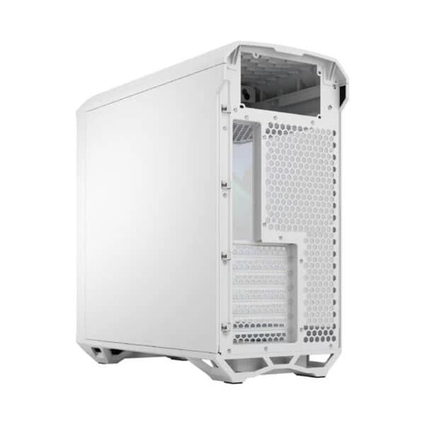 Fractal Design Torrent Compact TG Clear Tint RGB (E-ATX) Mid Tower Cabinet (White) - 6