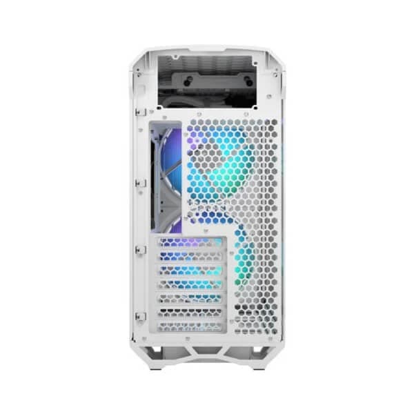 Fractal Design Torrent Compact TG Clear Tint RGB (E-ATX) Mid Tower Cabinet (White) - 7