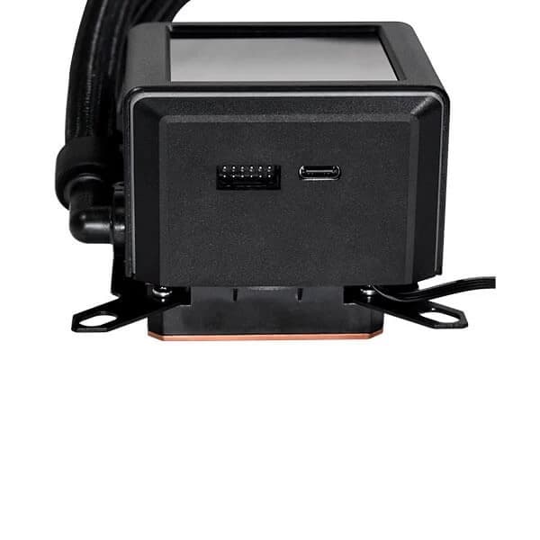 Lian Li Galahad II LCD ARGB 360mm CPU Liquid Cooler (Black) - 4