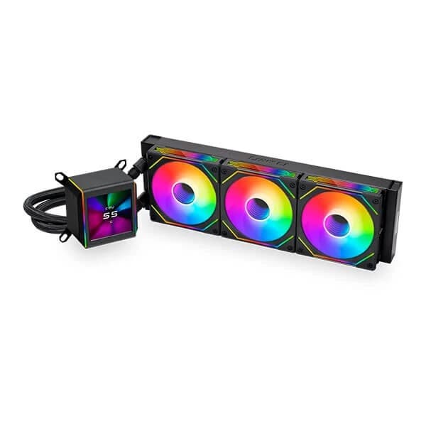 Lian Li Galahad II LCD SL-INF ARGB 360mm CPU Liquid Cooler (Black) - 1