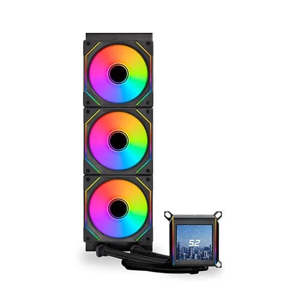 Lian Li Galahad II LCD SL-INF ARGB 360mm CPU Liquid Cooler (Black) - 5