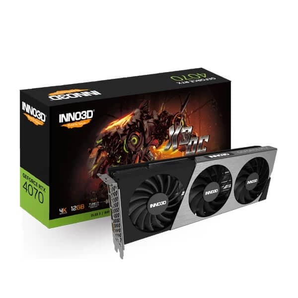 INNO 3D GeForce RTX 4070 X3 OC 12GB GDDR6X - 1