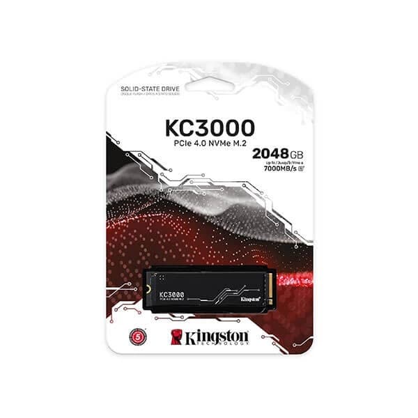 Kingston KC3000 2TB M.2 NVMe Gen4 SSD - 2