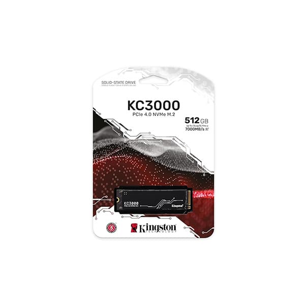 Kingston KC3000 512GB M.2 NVMe Gen4 SSD - 2