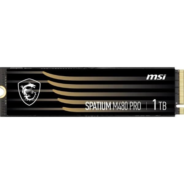 MSI Spatium M480 PRO 1TB PCIe 4.0 NVMe M.2 SSD - 2