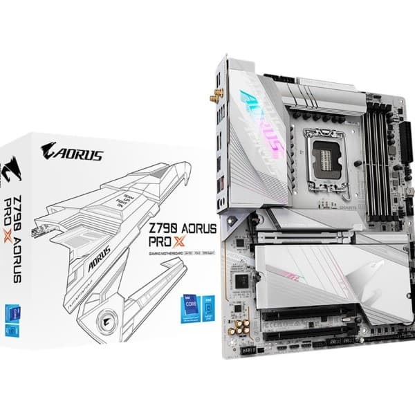 Gigabyte Z790 Aorus Pro X Intel Lga 1700 Atx Motherboard Supports Intel 12th, 13th & 14th Gen Processors - 1