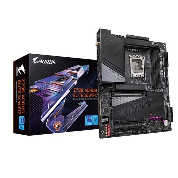Gigabyte Z790 AORUS ELITE X WIFI7 DDR5 Intel LGA 1700 Motherboard Supports Intel 12th, 13th & 14th Gen Processors - 1